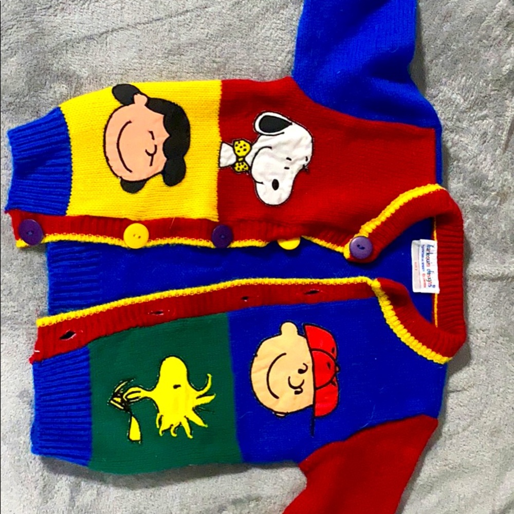 Charlie Brown Toddler Sweater
